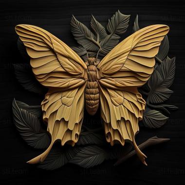 3D model Ornithoptera aesacus (STL)